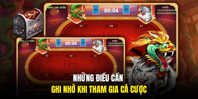Những điều cần ghi nhớ khi tham gia cá cược